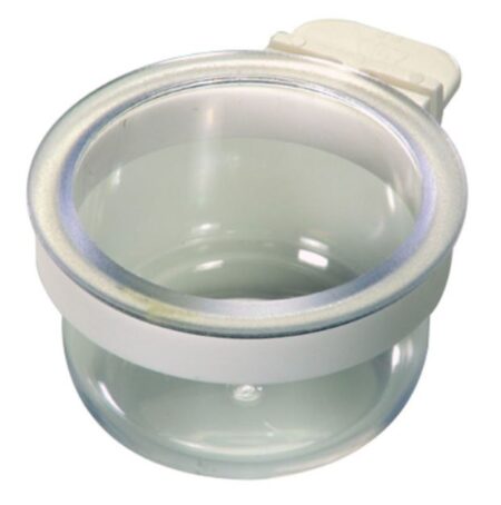 Luxury Mash Feeder - Plastic Crock with Holder Bracket - 2GR